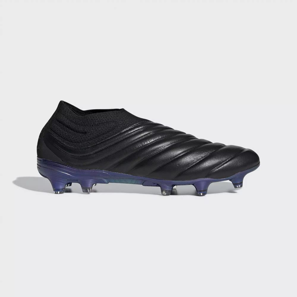 Adidas Copa 19+ Firm Ground Tacos de Futbol Negros Para Mujer (MX-15714)